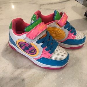 Heelys multicolored light up shoes